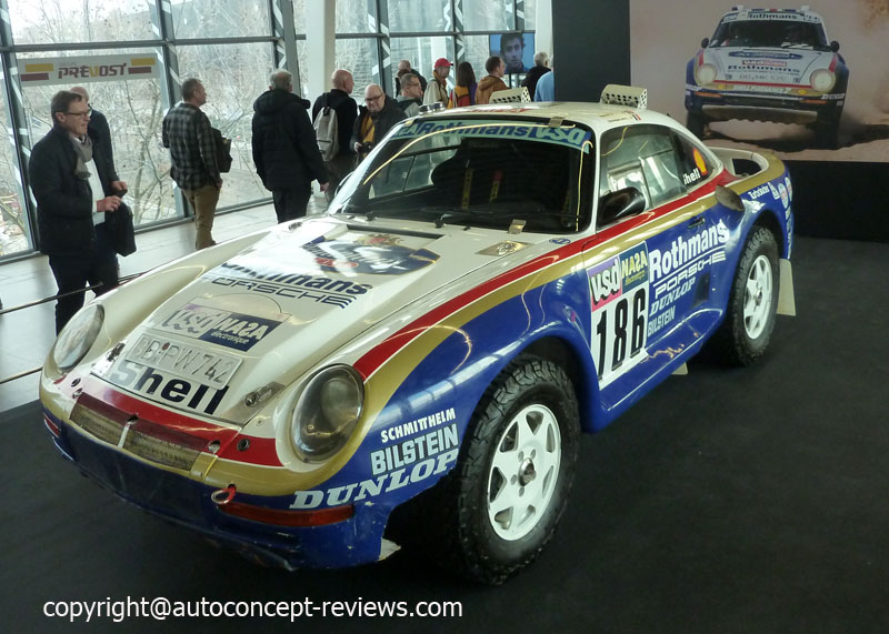 PORSCHE 959 Rally Raid won DAKAR 1986 with René Metge and Dominique Lemoyne